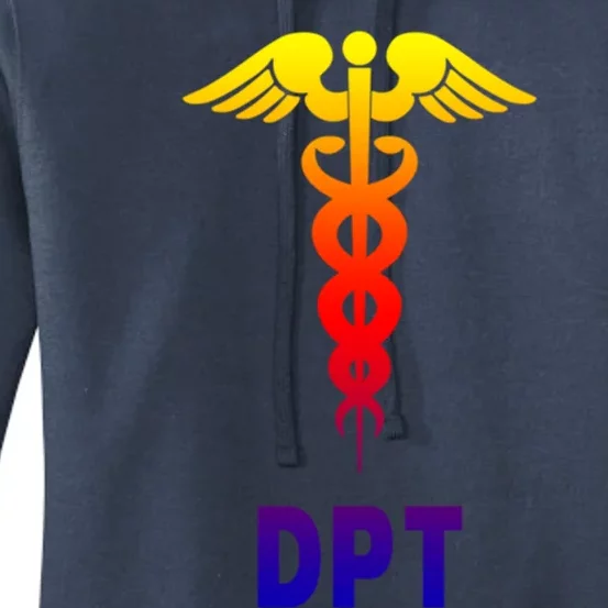 Doctor Of Physical Therapy Dpt Caduceus Symbol Gift Women's Pullover Hoodie