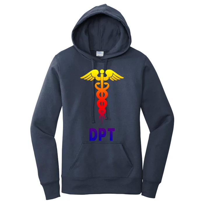 Doctor Of Physical Therapy Dpt Caduceus Symbol Gift Women's Pullover Hoodie