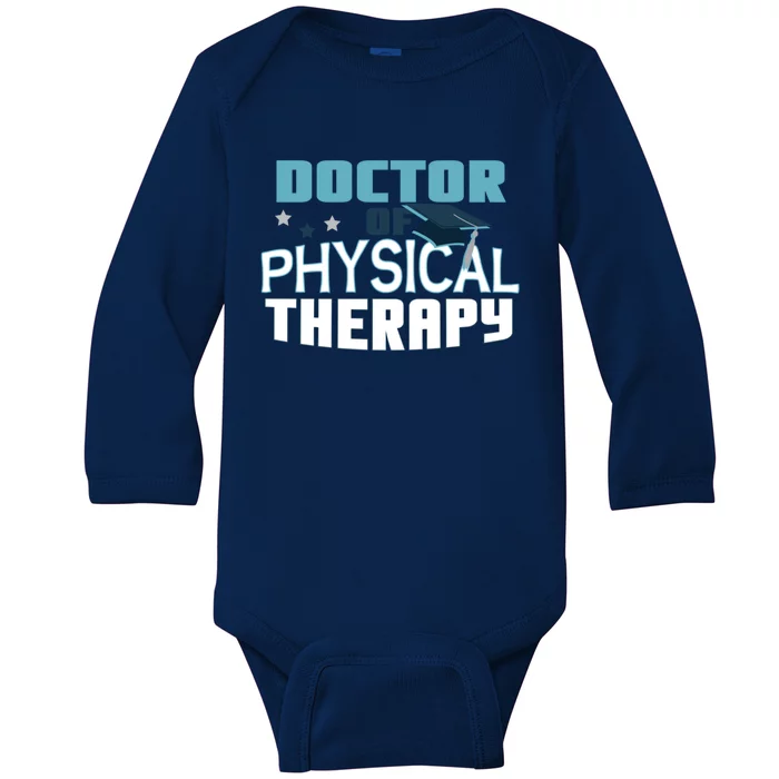 Doctor Of Physical Therapy Graduation Therapist Dpt Graduate Gift Baby Long Sleeve Bodysuit