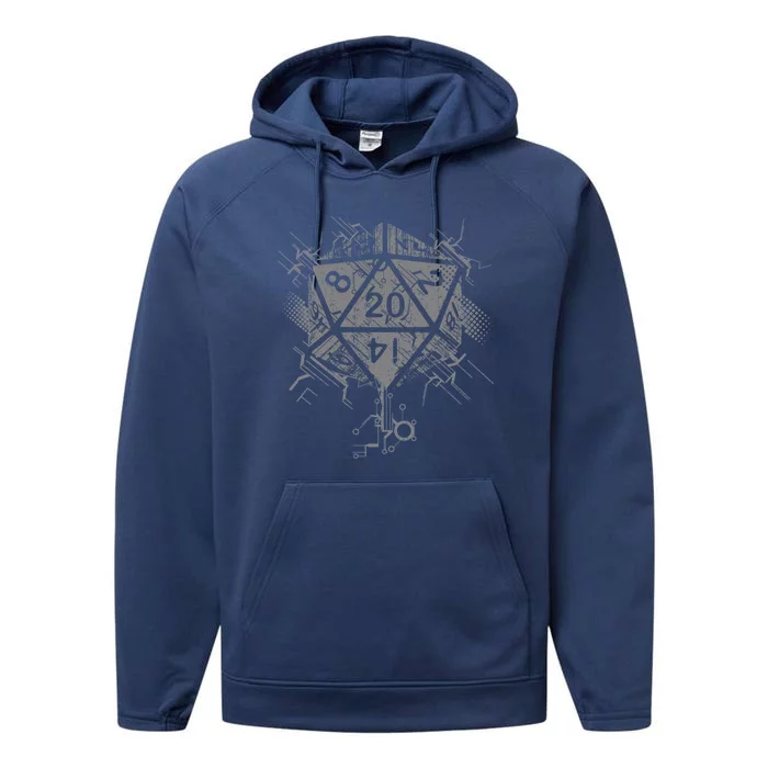 D20 Of Power Performance Fleece Hoodie