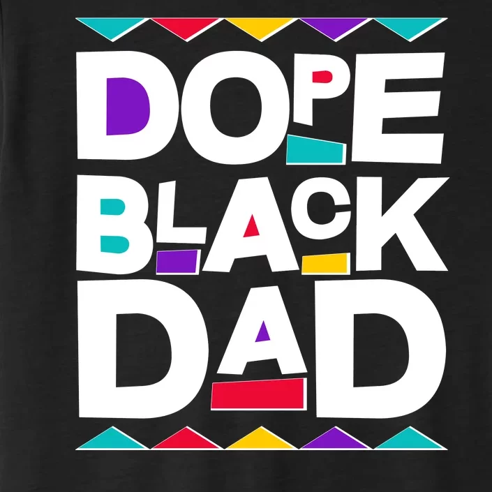 Dope Black Dad ChromaSoft Performance T-Shirt