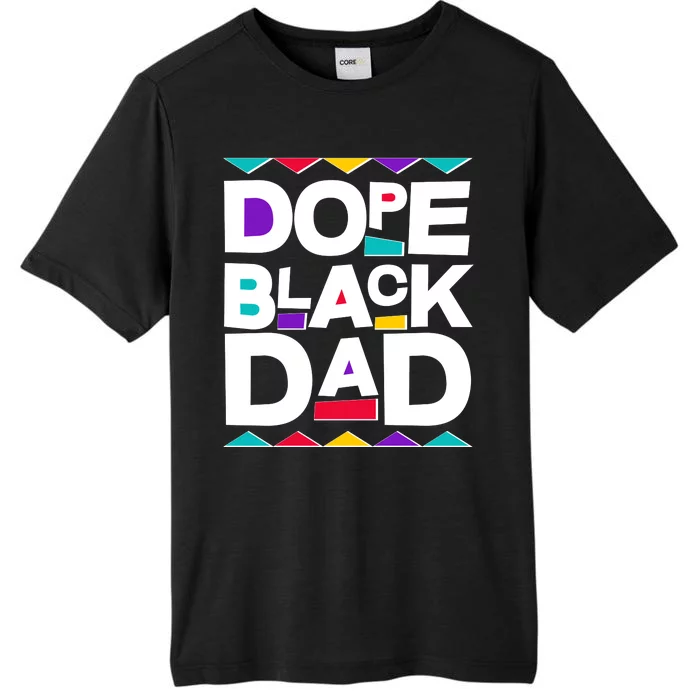 Dope Black Dad ChromaSoft Performance T-Shirt