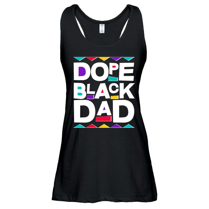 Dope Black Dad Ladies Essential Flowy Tank