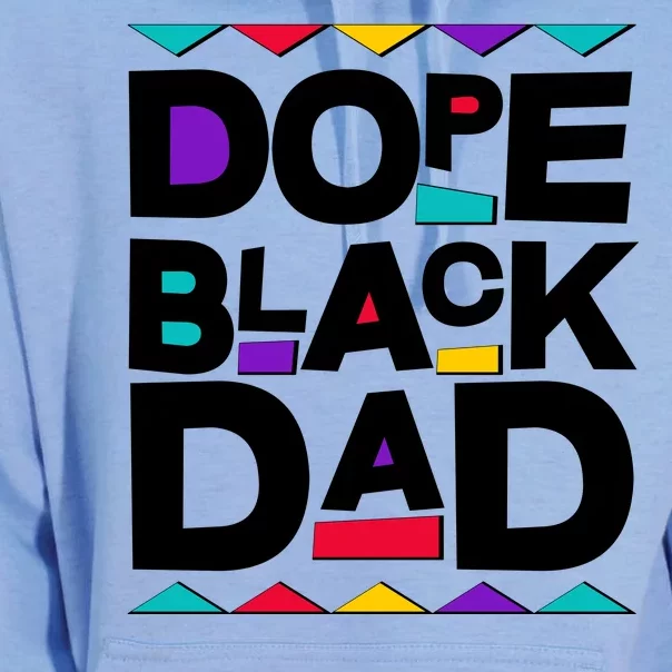 Dope Black Dad Unisex Surf Hoodie