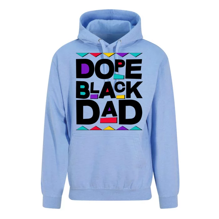 Dope Black Dad Unisex Surf Hoodie