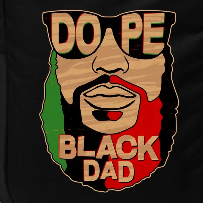 DOPE Black Dad Father's Day Impact Tech Backpack