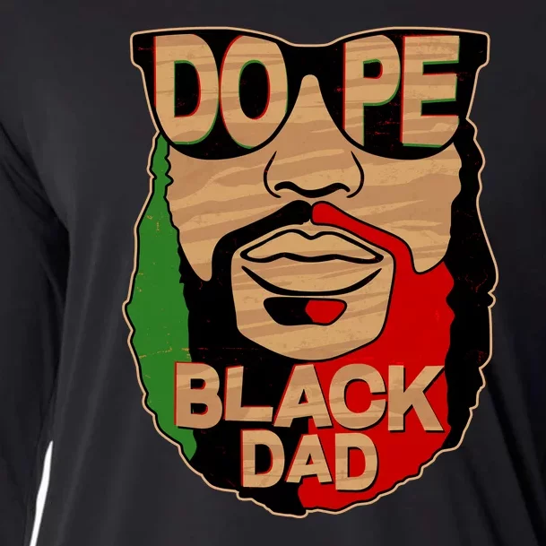 DOPE Black Dad Father's Day Cooling Performance Long Sleeve Crew