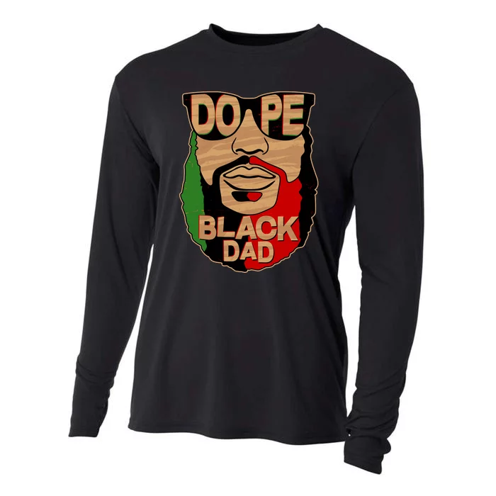 DOPE Black Dad Father's Day Cooling Performance Long Sleeve Crew