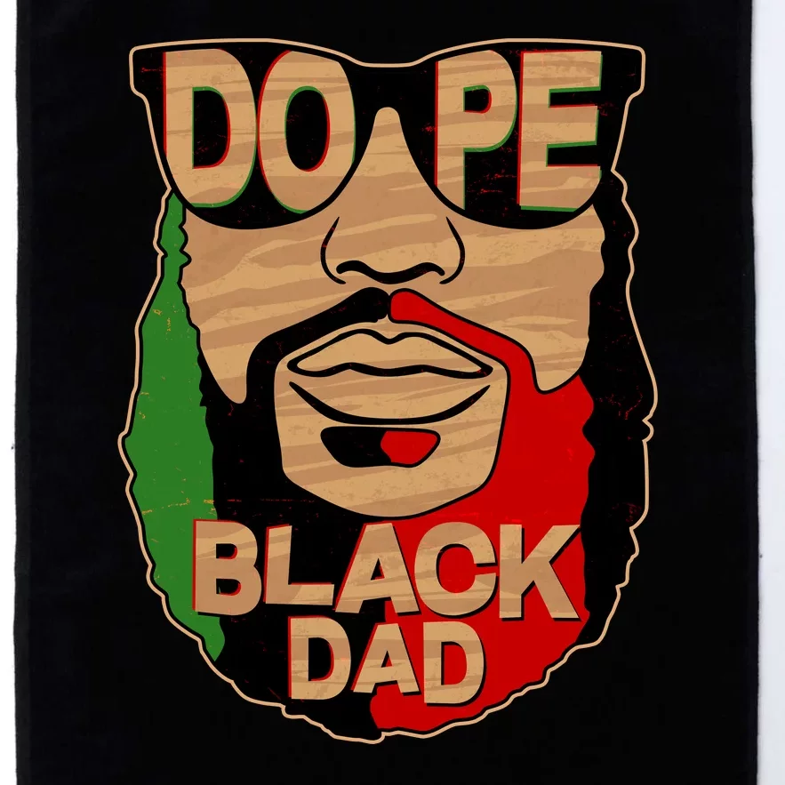 DOPE Black Dad Father's Day Platinum Collection Golf Towel