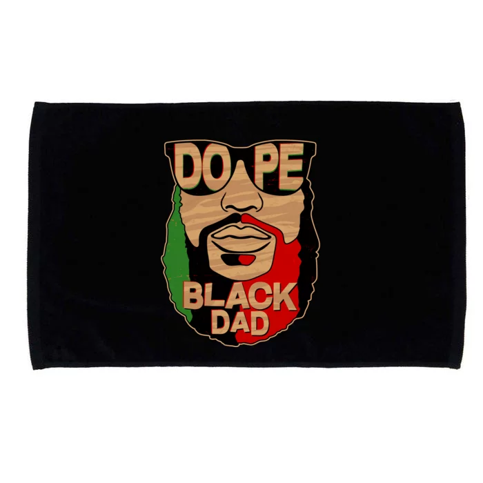 DOPE Black Dad Father's Day Microfiber Hand Towel