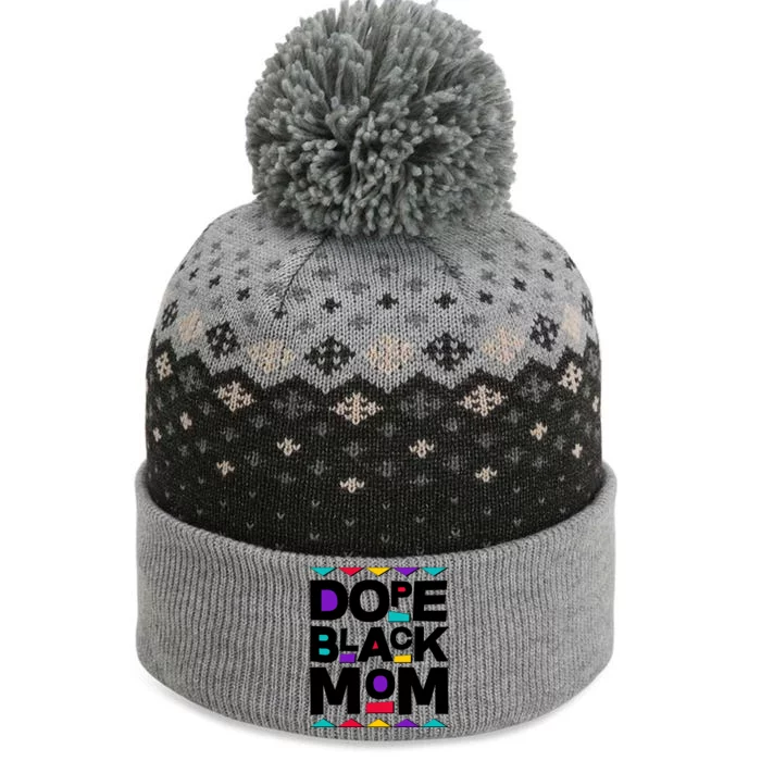 Dope Black Mom The Baniff Cuffed Pom Beanie