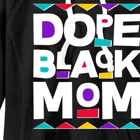 Dope Black Mom Women's Fleece Hoodie