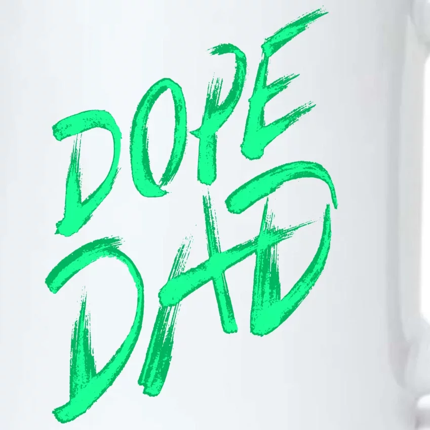 Dope Dad Black Color Changing Mug