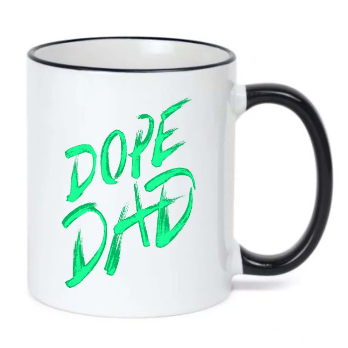 Dope Dad Black Color Changing Mug