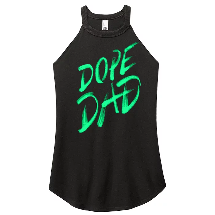 Dope Dad Women’s Perfect Tri Rocker Tank