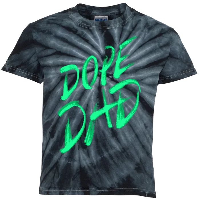 Dope Dad Kids Tie-Dye T-Shirt