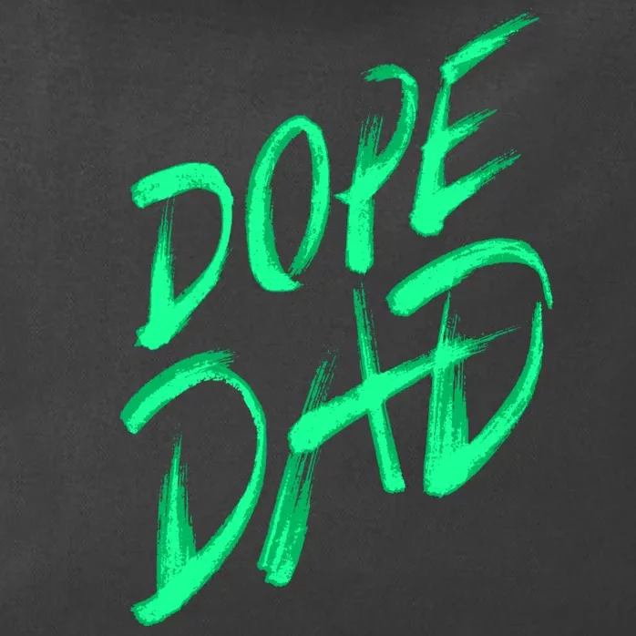 Dope Dad Zip Tote Bag