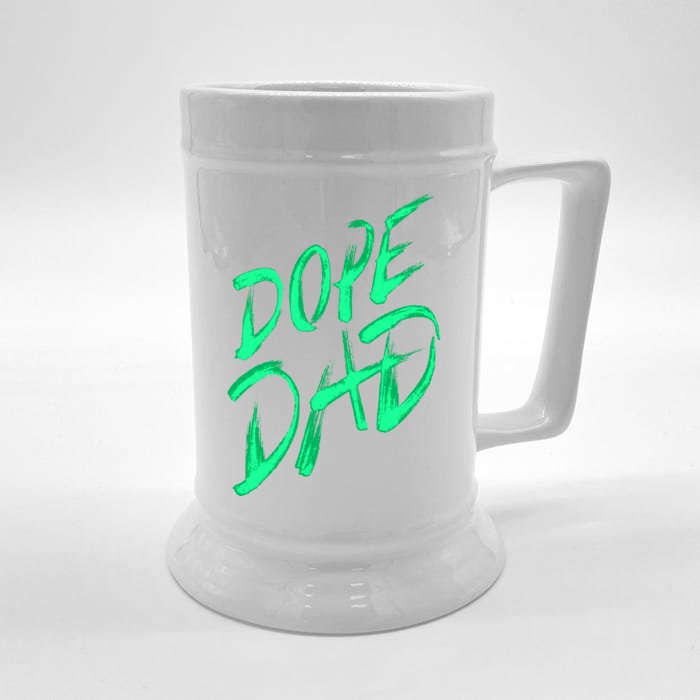 Dope Dad Front & Back Beer Stein