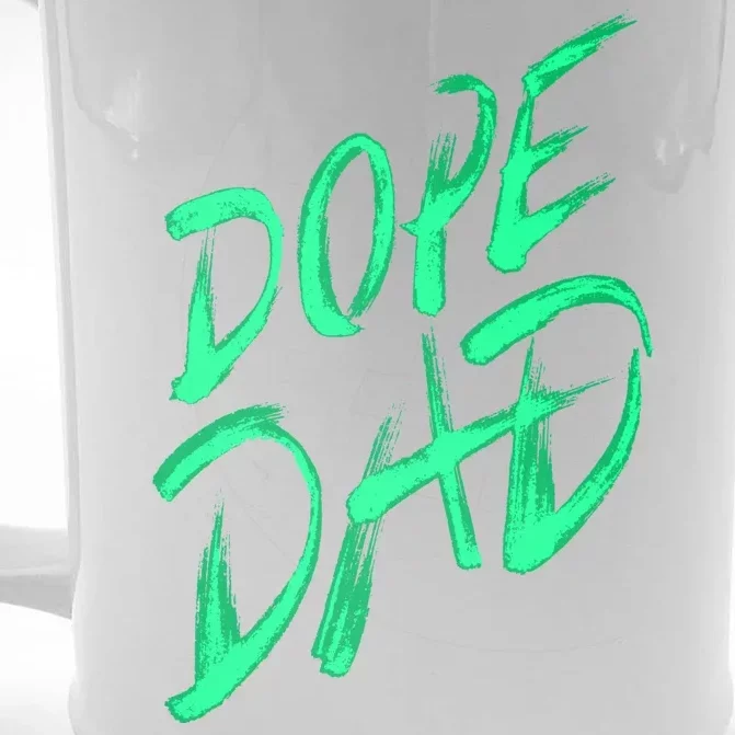 Dope Dad Front & Back Beer Stein