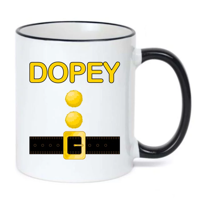 Dopey Dwarf Costume Black Color Changing Mug