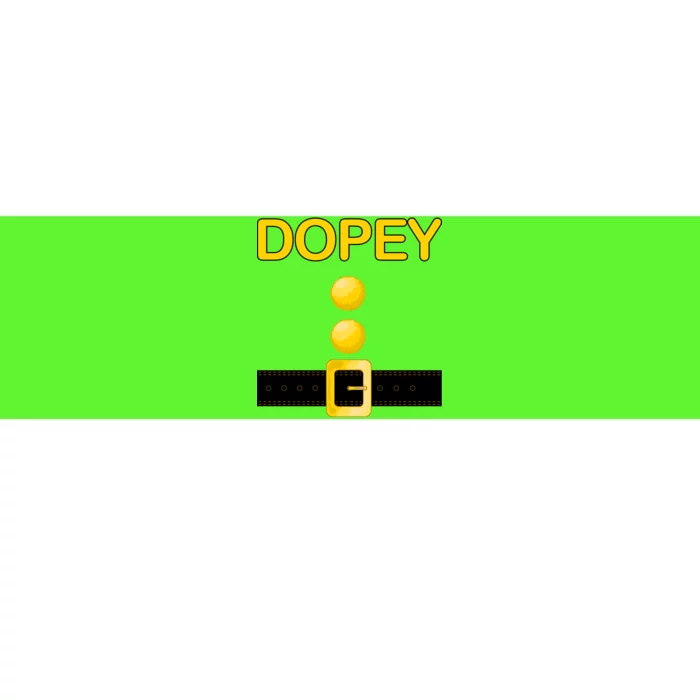 Dopey Dwarf Costume Bumper Sticker