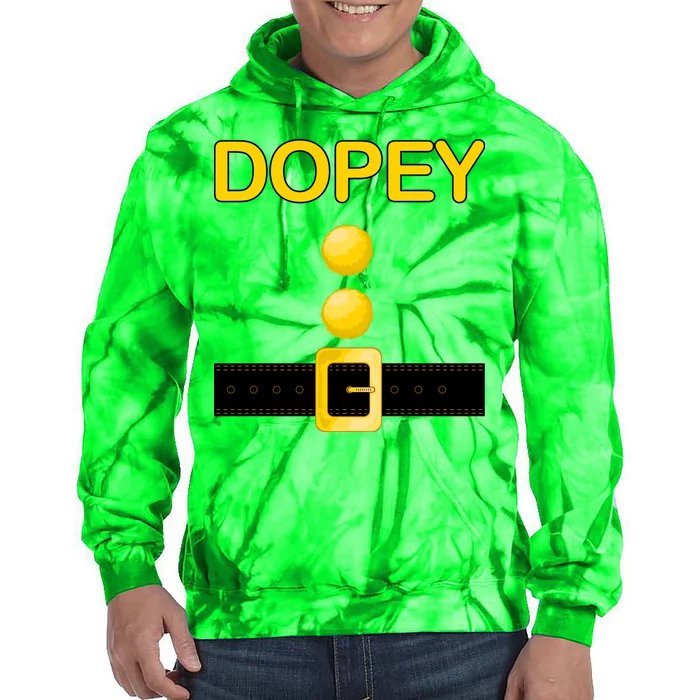 Dopey Dwarf Costume Tie Dye Hoodie