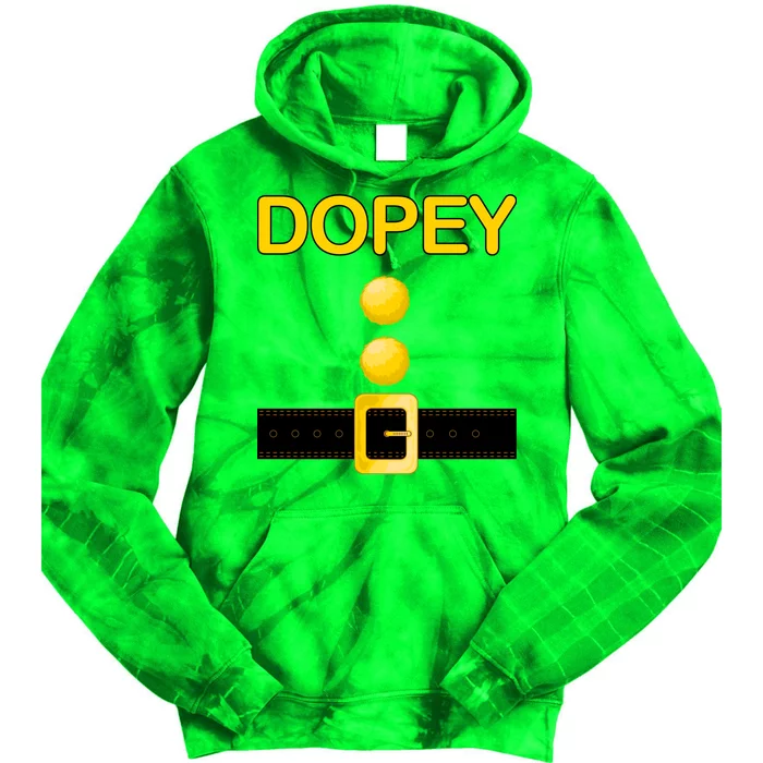 Dopey Dwarf Costume Tie Dye Hoodie