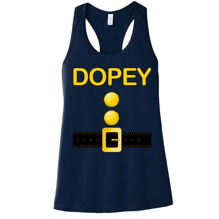 Dopey Dwarf Costume Women's Racerback Tank