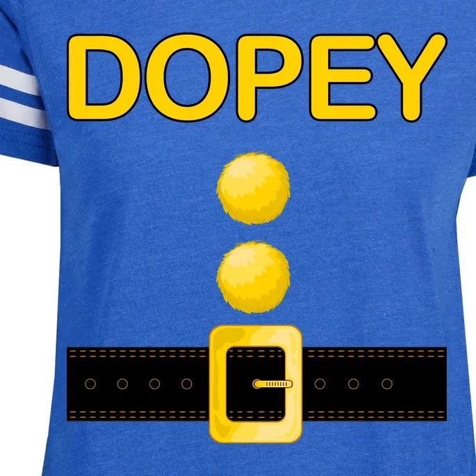 Dopey Dwarf Costume Enza Ladies Jersey Football T-Shirt