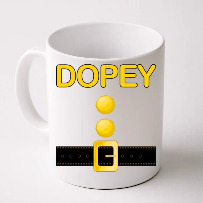 Dopey Dwarf Costume Front & Back Coffee Mug