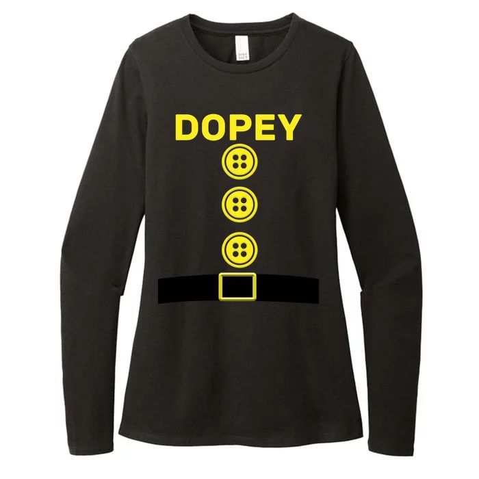 Dopey Dwarf Halloween Costume Womens CVC Long Sleeve Shirt