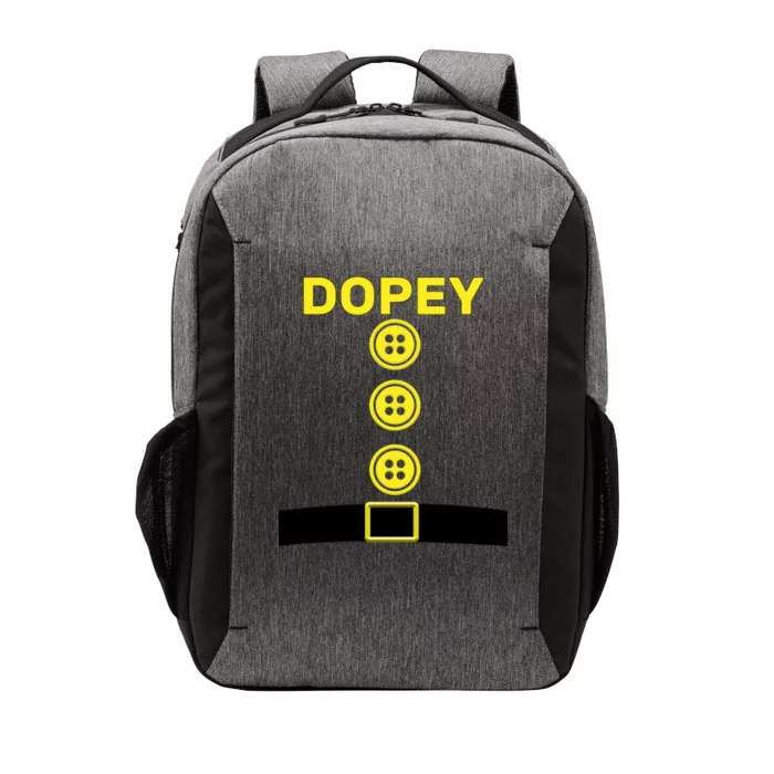 Dopey Dwarf Halloween Costume Vector Backpack