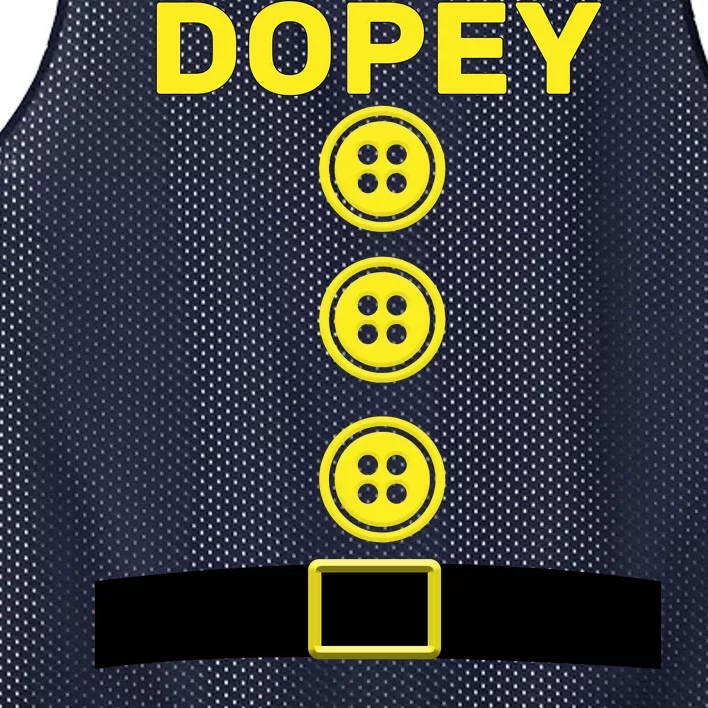 Dopey Dwarf Halloween Costume Mesh Reversible Basketball Jersey Tank