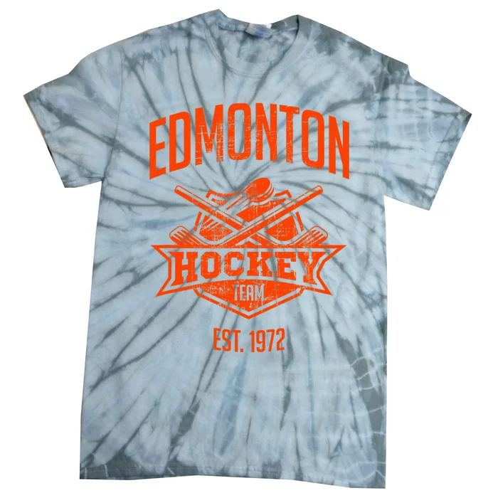 Distressed Oiler Retro Stick Fan Party Tailgate Tie-Dye T-Shirt