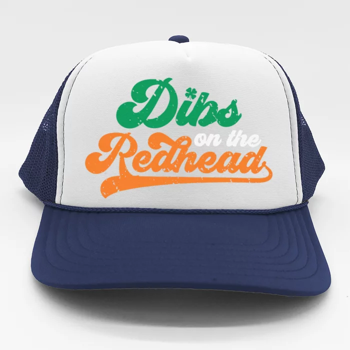 Dibs Onhe Redhead Saint Patrick's Day Funny Trucker Hat