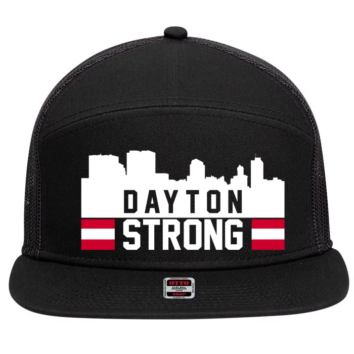 Dayton Ohio Strong 7 Panel Mesh Trucker Snapback Hat