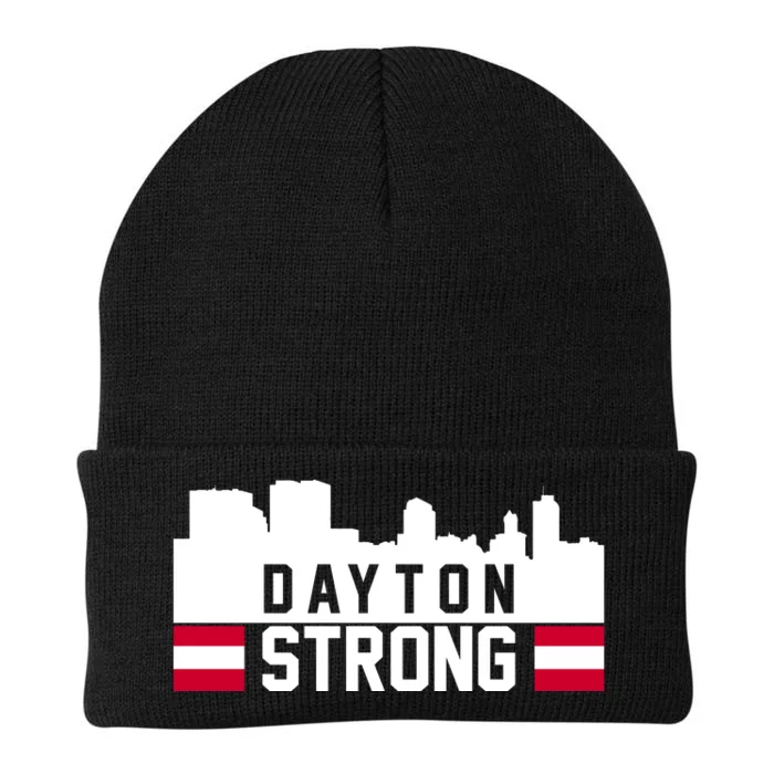 Dayton Ohio Strong Knit Cap Winter Beanie