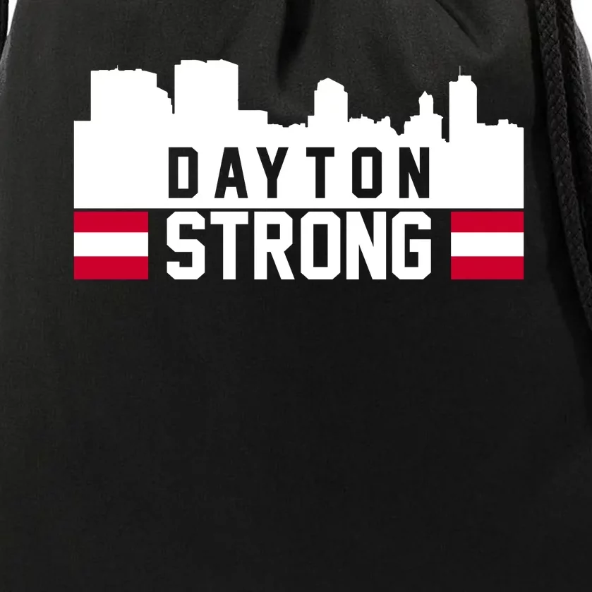 Dayton Ohio Strong Drawstring Bag