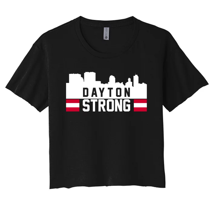 Dayton Ohio Strong Women's Crop Top Tee