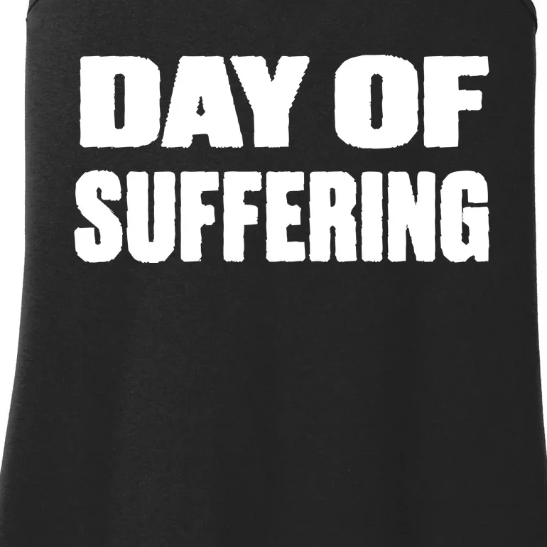 Day Of Suffering Visualize Industrial Collapse Ladies Essential Tank