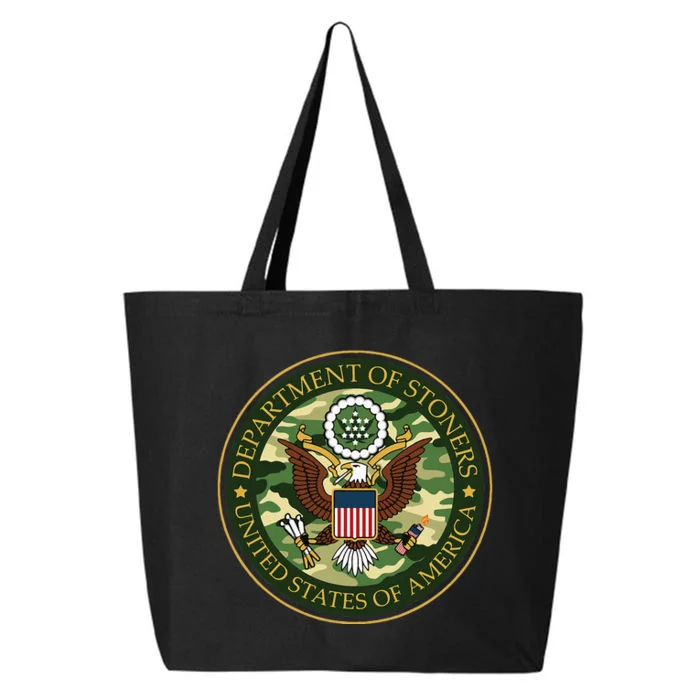 Department Of Stoners Funny Weed Cannabis Pot America USA 25L Jumbo Tote