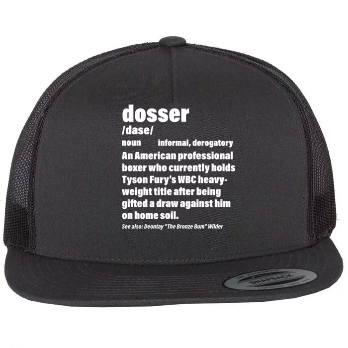 Dosser Definition Flat Bill Trucker Hat