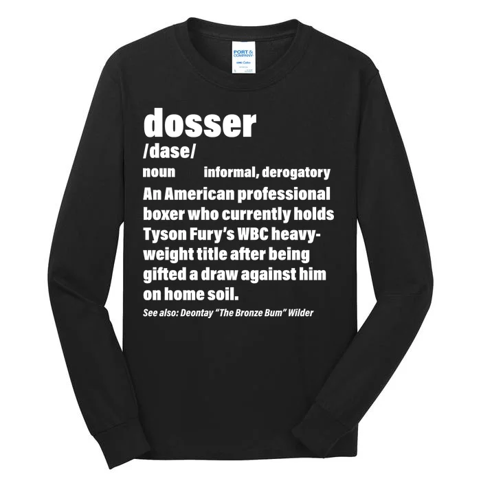 Dosser Definition Tall Long Sleeve T-Shirt