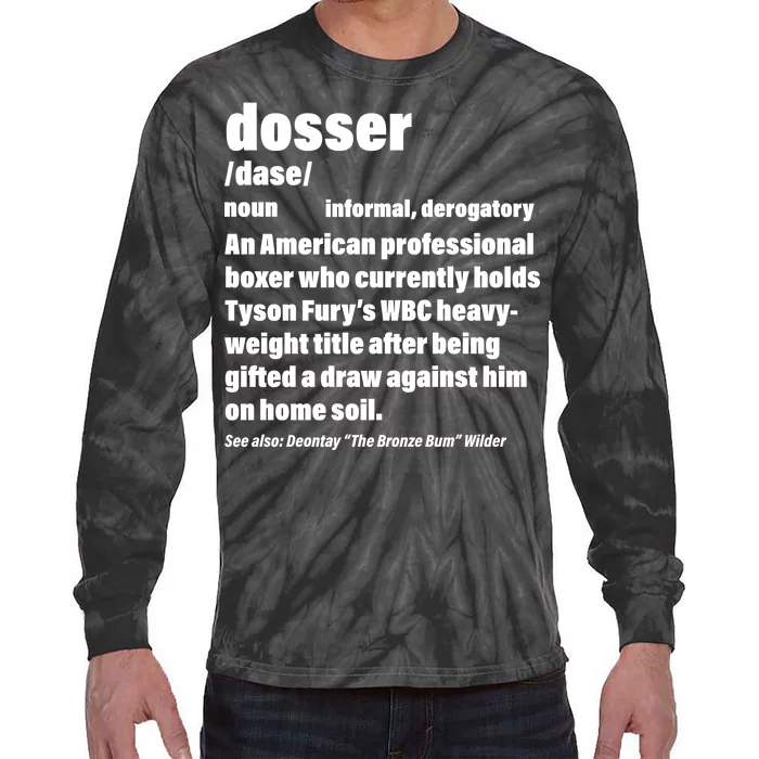 Dosser Definition Tie-Dye Long Sleeve Shirt