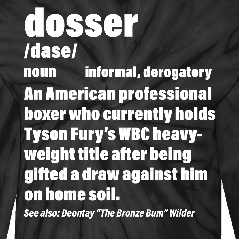 Dosser Definition Tie-Dye Long Sleeve Shirt