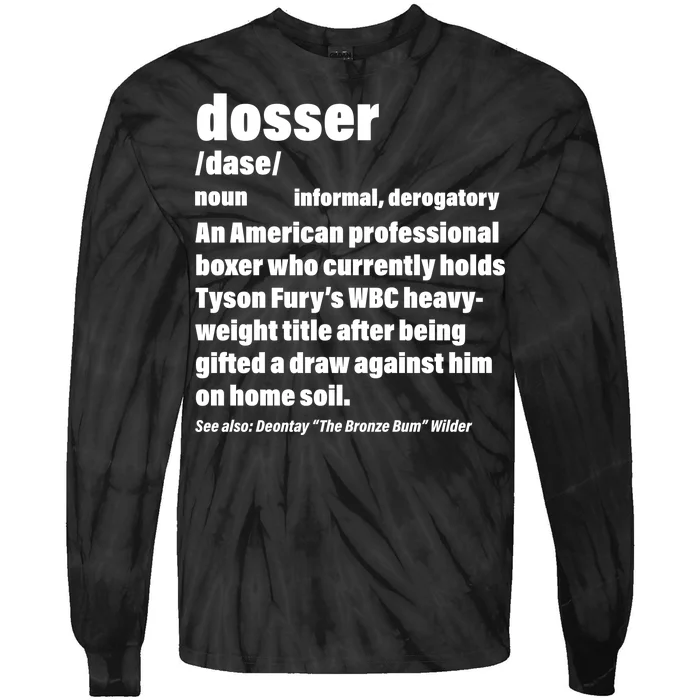 Dosser Definition Tie-Dye Long Sleeve Shirt