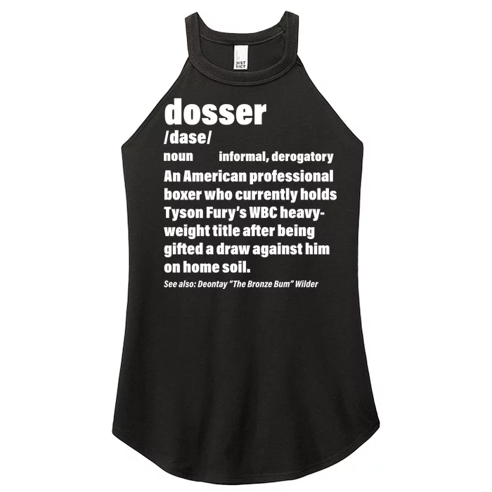 Dosser Definition Women’s Perfect Tri Rocker Tank