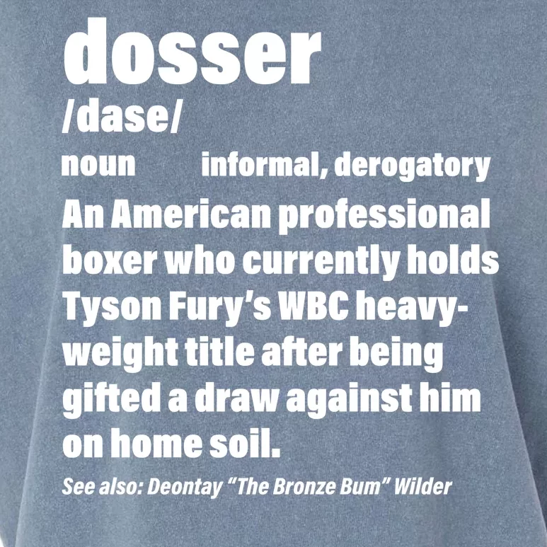 Dosser Definition Garment-Dyed Women's Muscle Tee