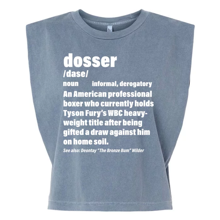 Dosser Definition Garment-Dyed Women's Muscle Tee