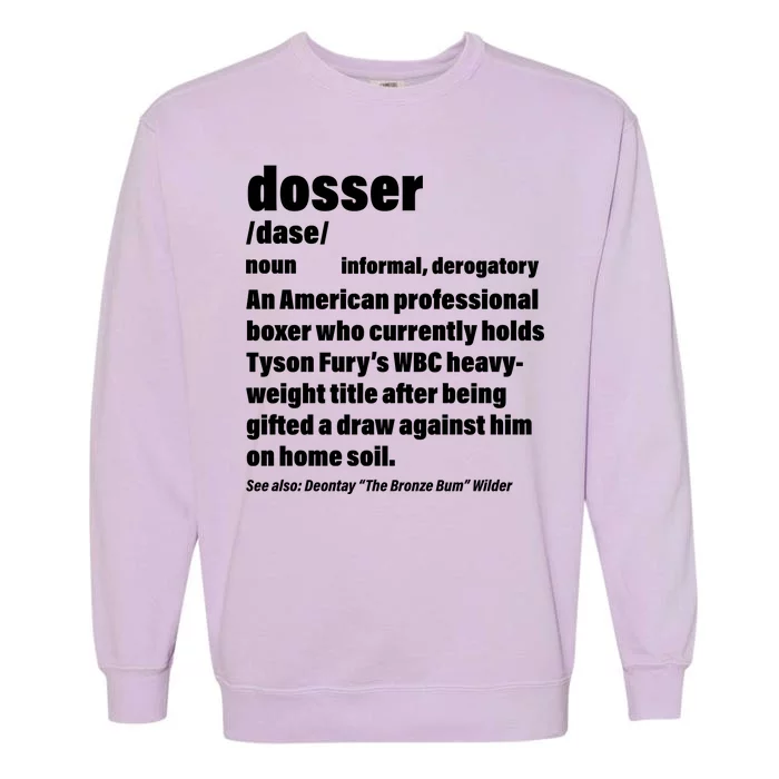 Dosser Definition Garment-Dyed Sweatshirt